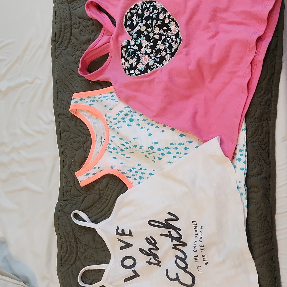 Old Navy, Carters, Childrens Place, Assorted Tank Tops, 3T